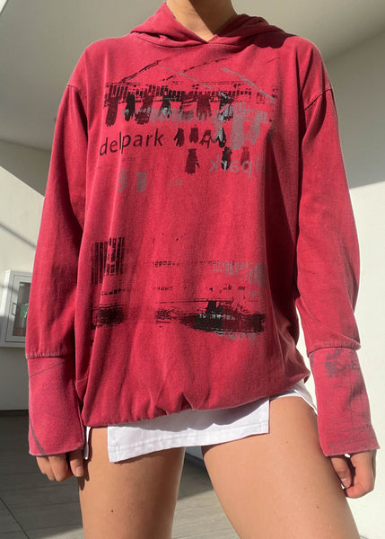 2000's Delpark Matrix Hoodie (M-L)