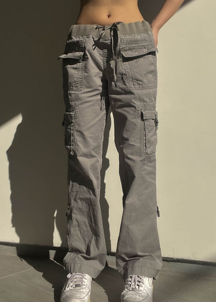 Faded Sage Low-Rise Cargos (L-XL)