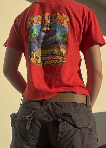 Red Gator Harley Tee (M)