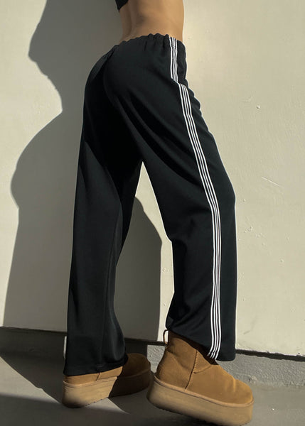 Black & White Champion Pants (M-L)