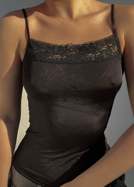 Becca Y2k Black Tank (XS-S)