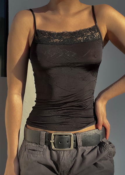 Becca Y2k Black Tank (XS-S)