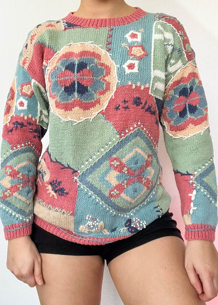 Ember 90's Pastel Sweater (S)