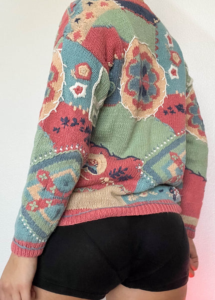 Ember 90's Pastel Sweater (S)