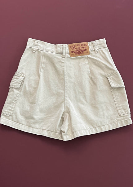 90’s Beige Cargo Shorts (26”)