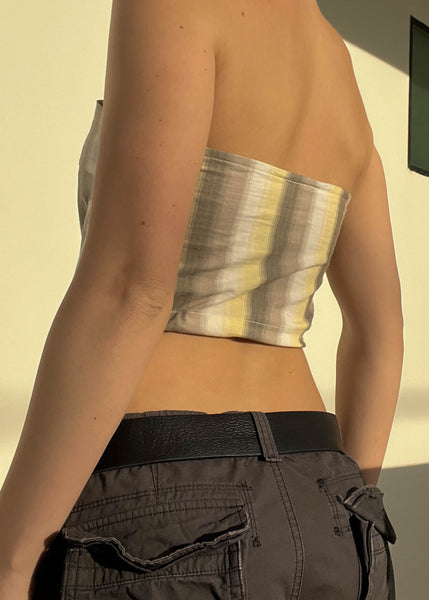 90's Drawstring Tube Top (S/M)