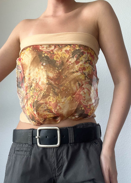 Y2k Layered Tube Top (S)