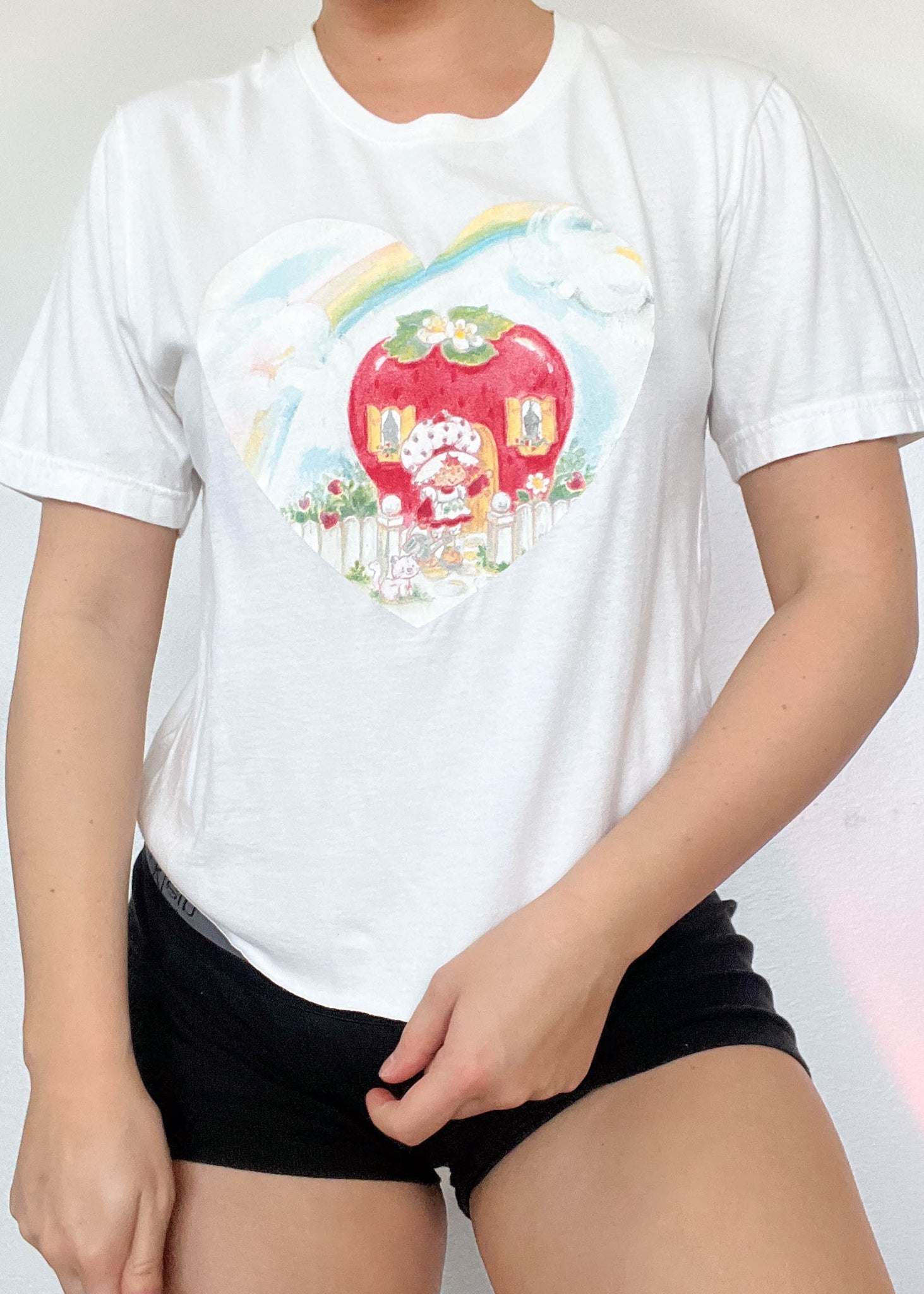 Y2k Strawberry Shortcake Tee (M)