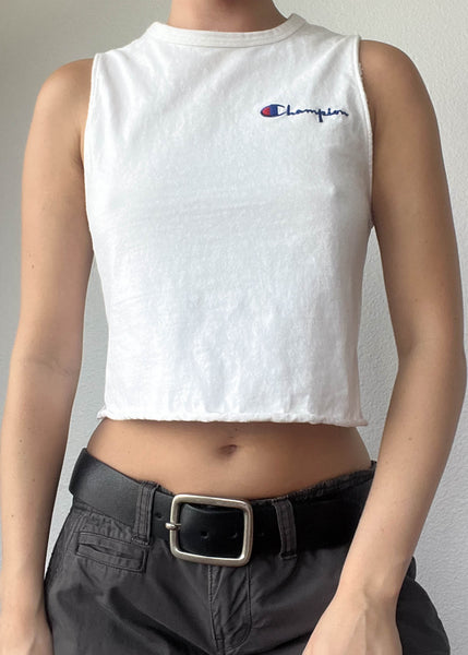 90's White Champion Tank (S)