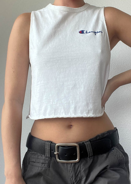 90's White Champion Tank (S)