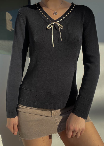 Haley Y2k Ribbon Knit (S)