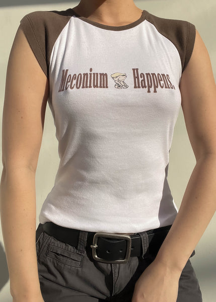 Meconium Happens Baby Tee (S)