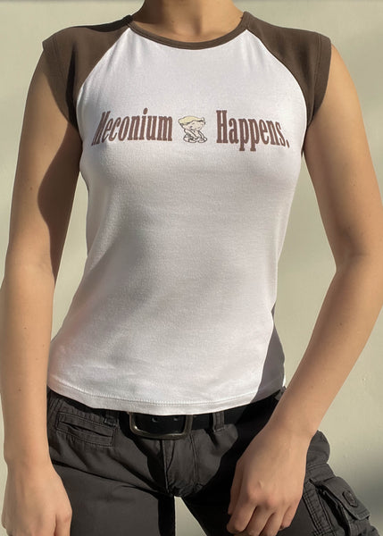 Meconium Happens Baby Tee (S)