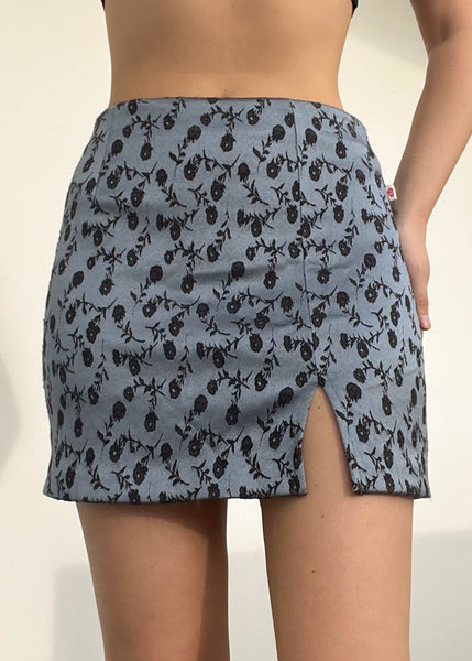 90’s French Kiss Mini Skirt (S)