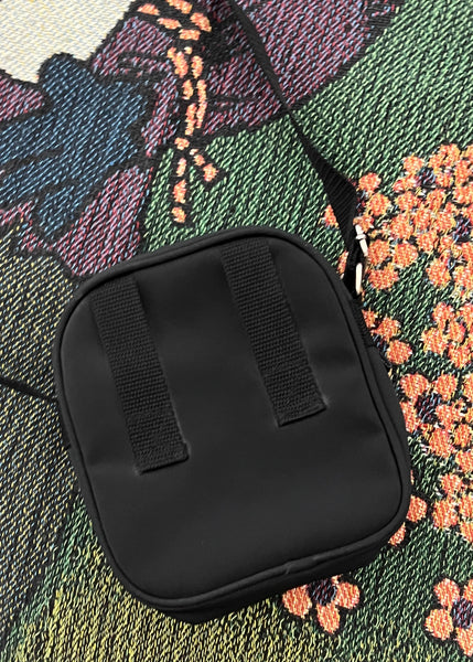 Y2k Black Mudd Cross-Body Bag