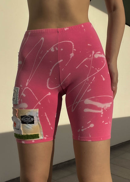 Custom Patch Bike Shorts (S)