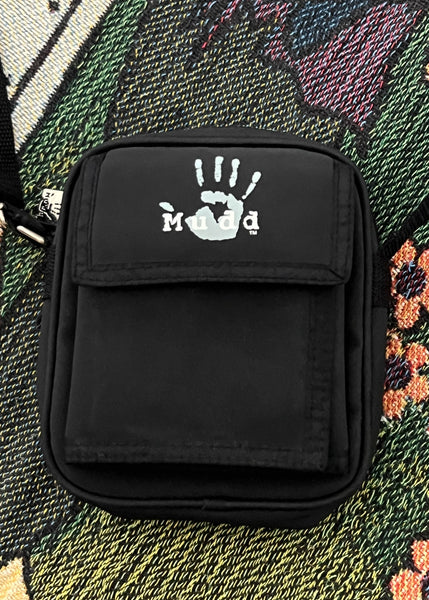 Y2k Black Mudd Cross-Body Bag