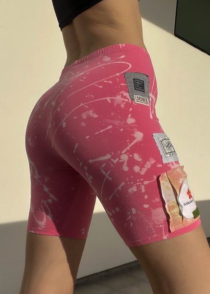 Custom Patch Bike Shorts (S)
