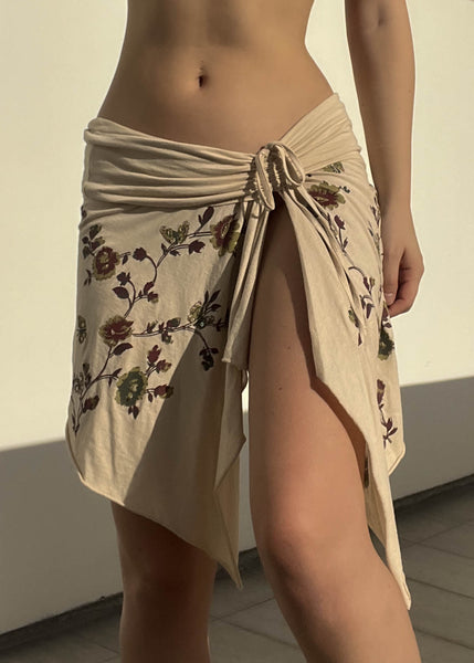 Y2k Floral Fairy Skirt (M)