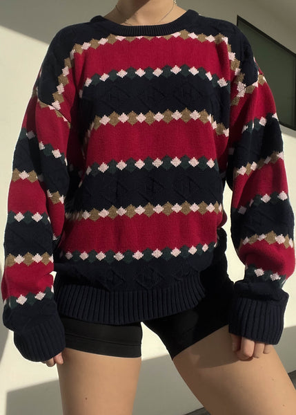 Dominic 90's Patterned Knit (M-L)