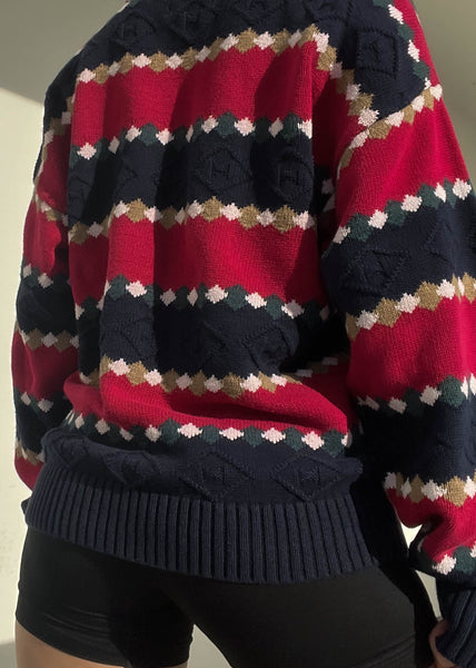 Dominic 90's Patterned Knit (M-L)