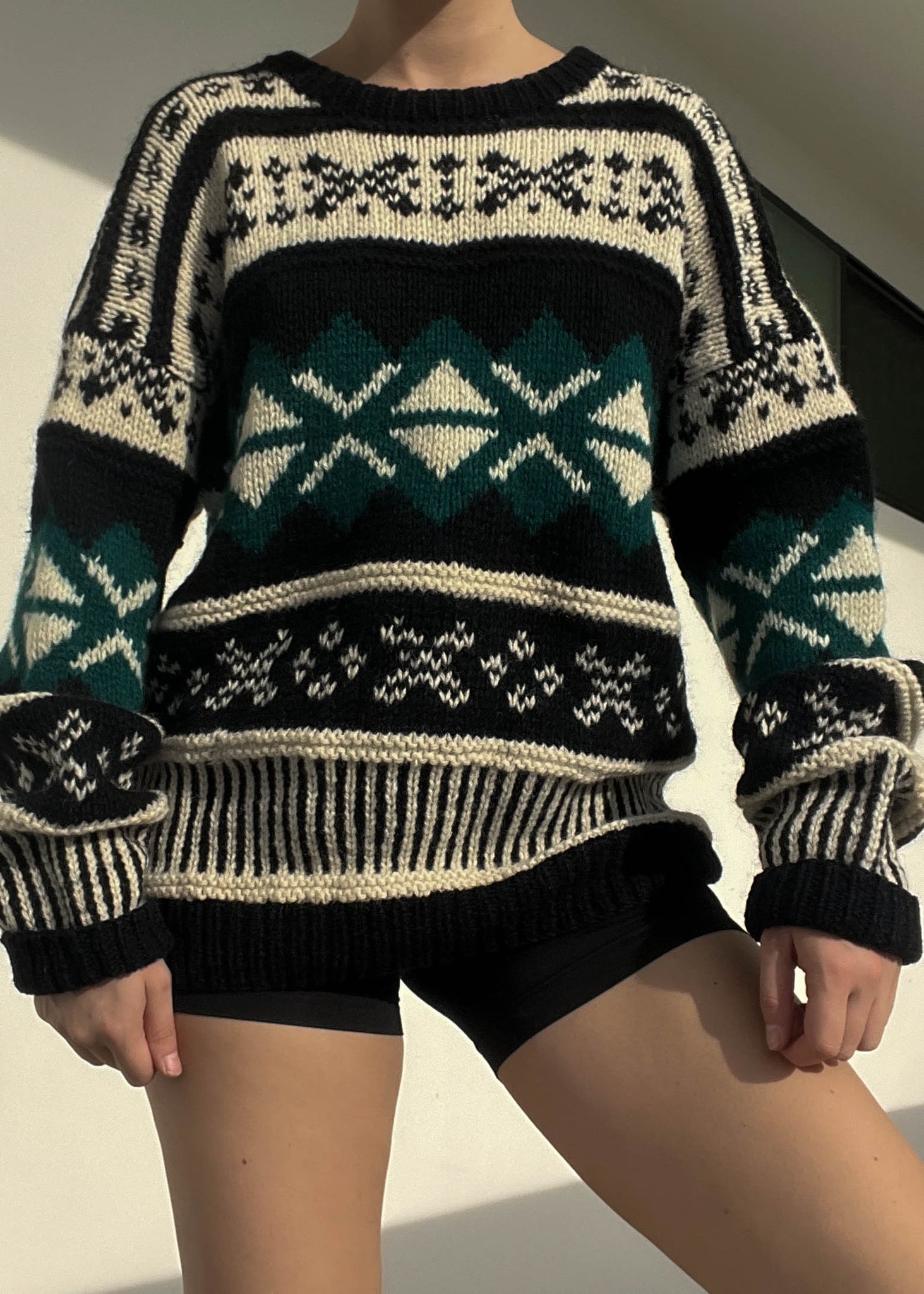 Everett 90's Patterned Knit (L)