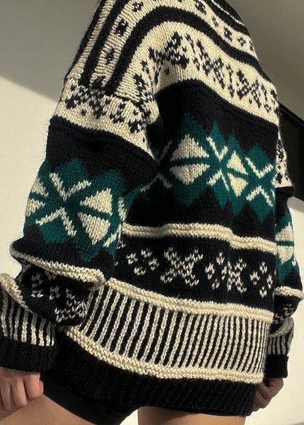 Everett 90's Patterned Knit (L)