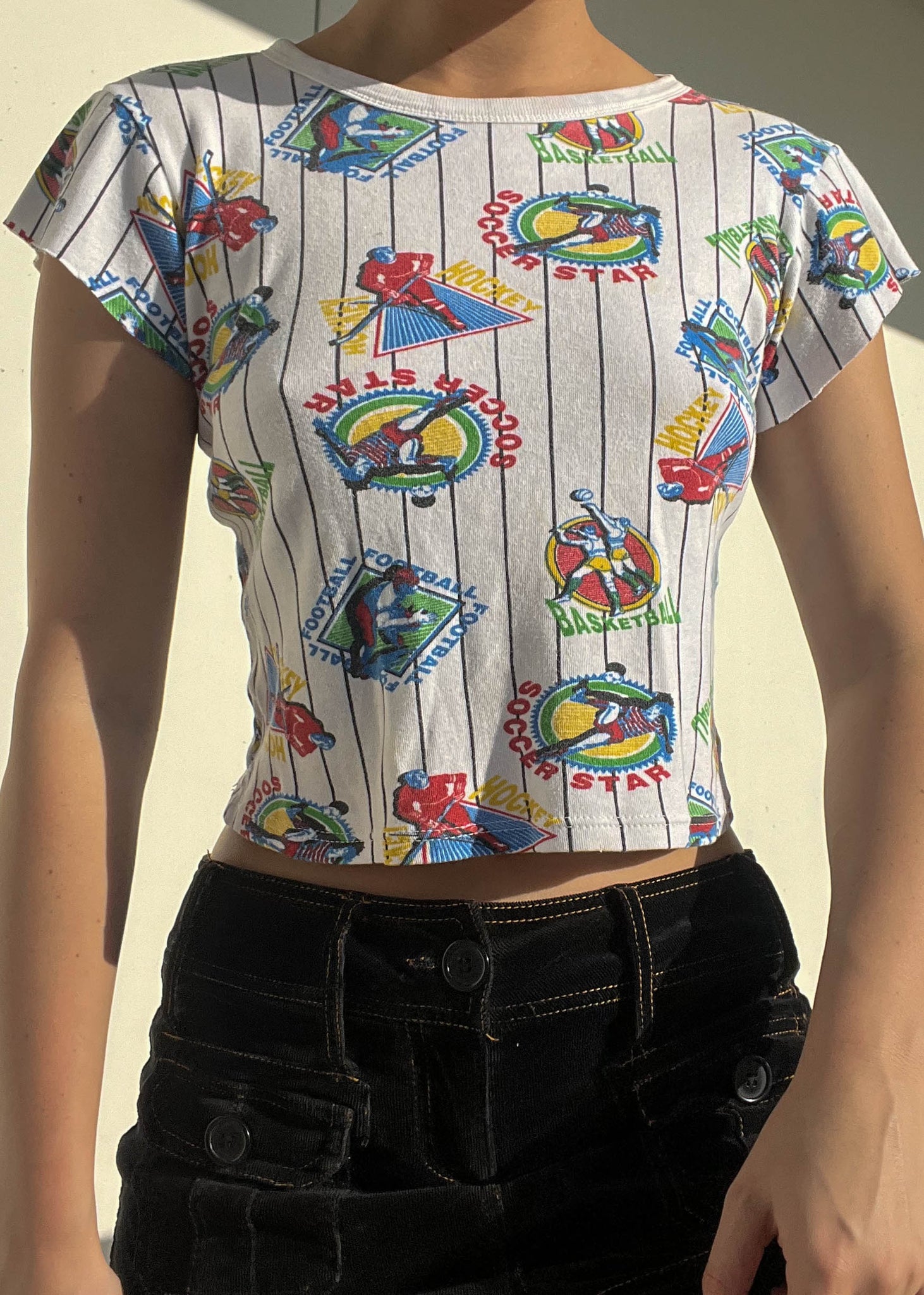 90's Rainbow Sport Tee (S)