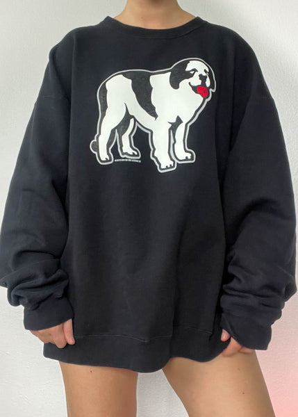 Big Dogs Black Crewneck (XL)