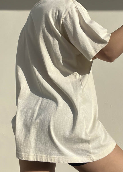 80's Cream Rosebud Tee (XL)