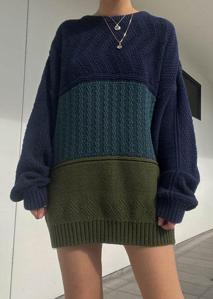 Eddie Bauer Color-Block Knit (XL)
