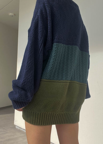 Eddie Bauer Color-Block Knit (XL)
