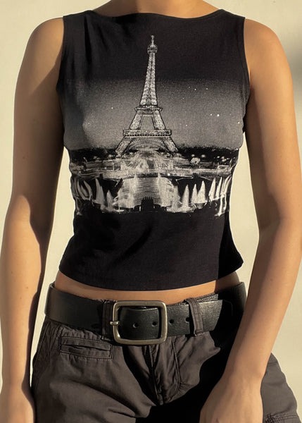 Paris Graphic Sparkle Tank (S)