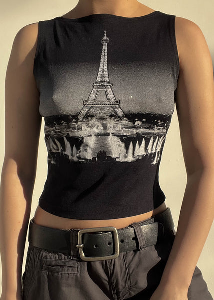 Paris Graphic Sparkle Tank (S)