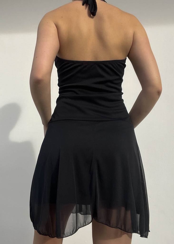 Trixxi Y2k Black Mini Dress (S/M) – Retro and Groovy