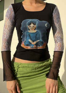 Y2k Midnight Paris Long Sleeve (S)