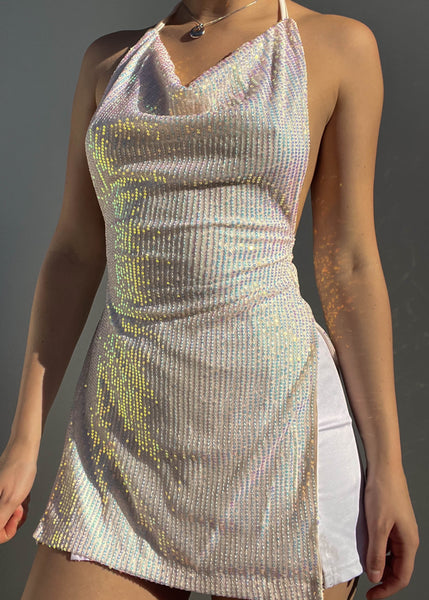 Shimmer Halter Top (S)