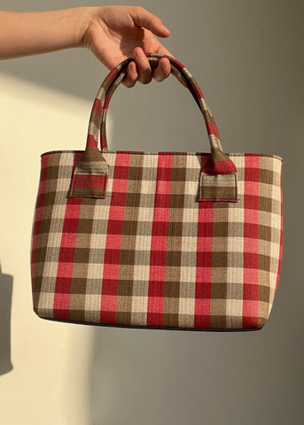 90's Gingham Mini Bag