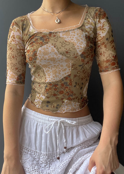 Willow 90's Mesh Top (S)