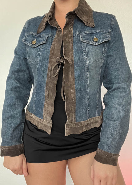 Luii Denim & Leather Jacket (M)