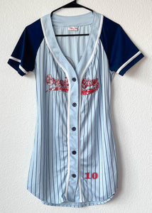 Y2k Baseball Mini Dress (S/M)