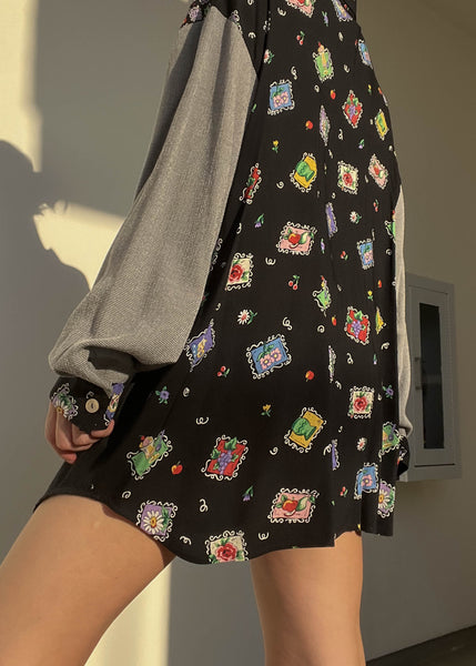 Sweet Stamps 80's Button Down (XXL)