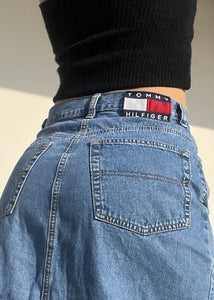 90’s Denim Tommy Maxi Skirt (S)