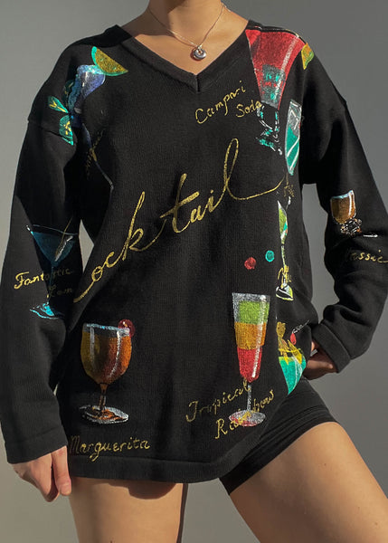 90's Cocktail Sweater (M)