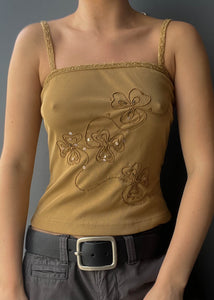 Gaia Sequin Floral Tank (XS/S)
