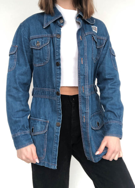 70’s Denim Chore Coat