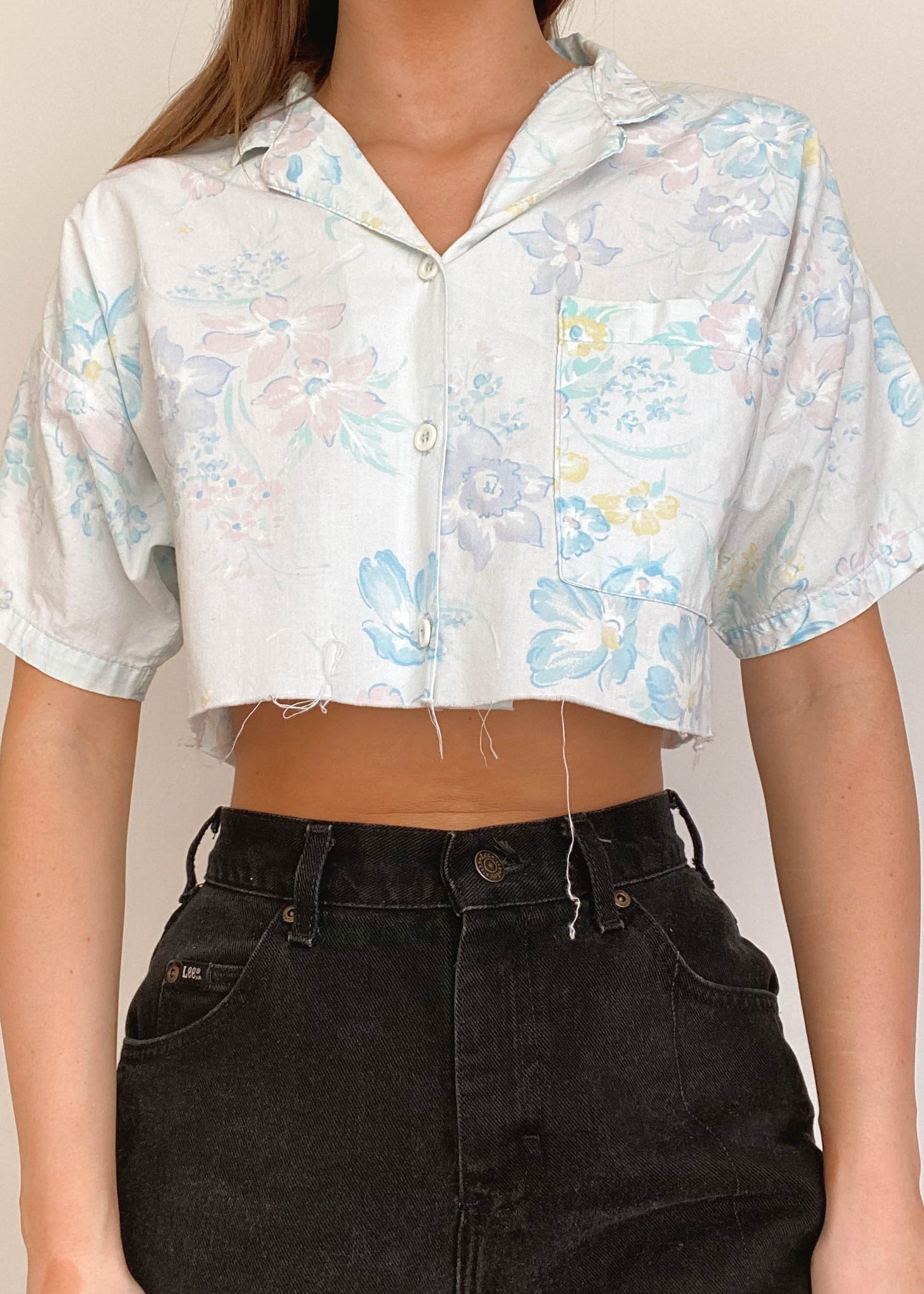 Peony Button Down