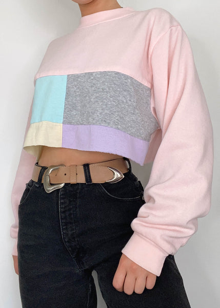 80's Pastel Pullover