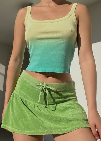 2000's Green Gradient Tank (S)