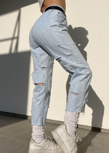 80’s Blassport Distressed Jeans (30")